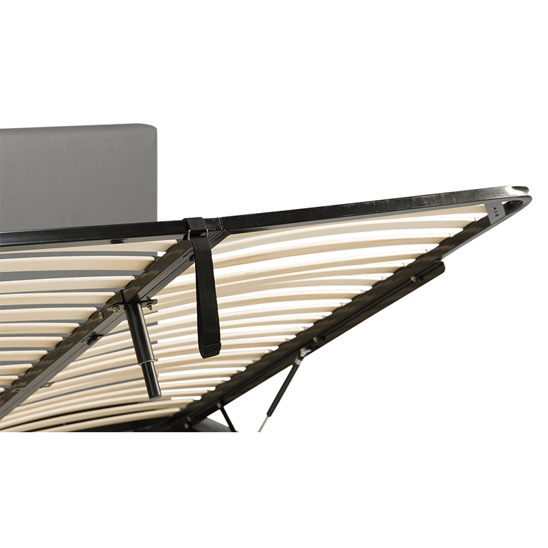 auremo gas lift bed beds k2 kw kr 77130 echosuede charcoal detail 1 pdp desktop 1.webp