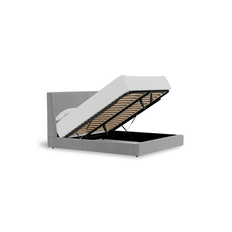 skye gas lift bed   bravado marble   front angle   open 1 pdp desktop.webp