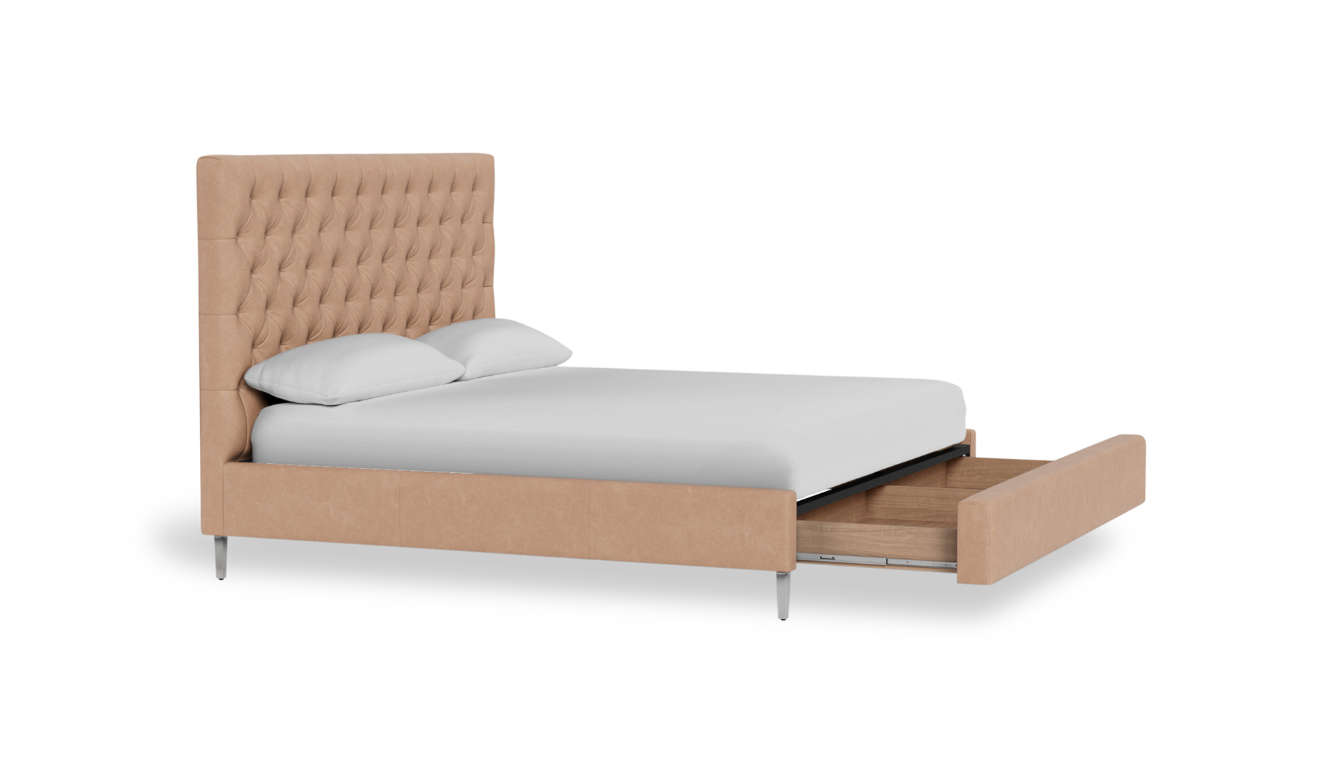 vineyard drawer storage beds q2 qd 77138 classic buff front angle 2 pdp desktop 1